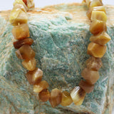 (opal004) Golden Honey Opal Beads