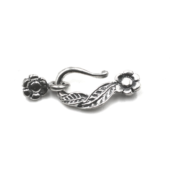 sterling flower clasp