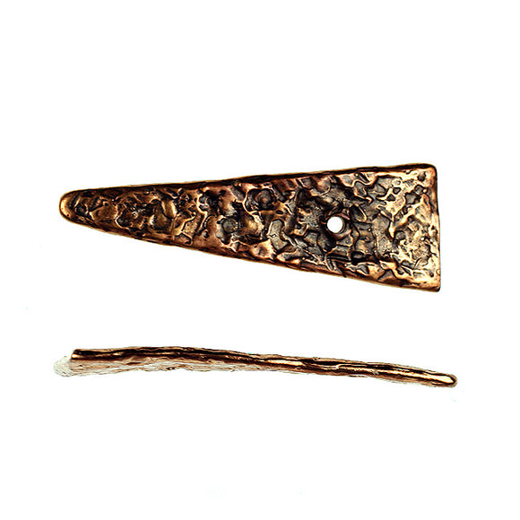 (bzbd047-9744) Bronze Shard - Scottsdale Bead Supply
