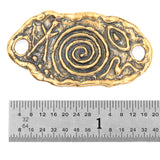 (bzlk003) Bronze Spiral Link