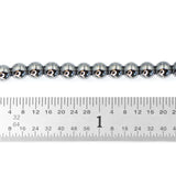 (hem002) 4mm Hematite Beads