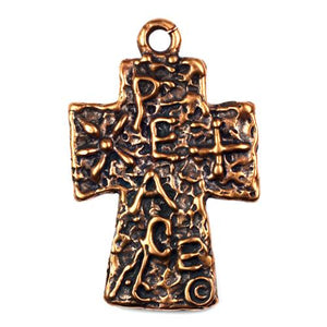 Bronze "Peace" Cross