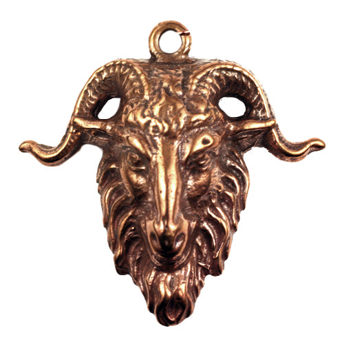 Bronze Goat Pendant