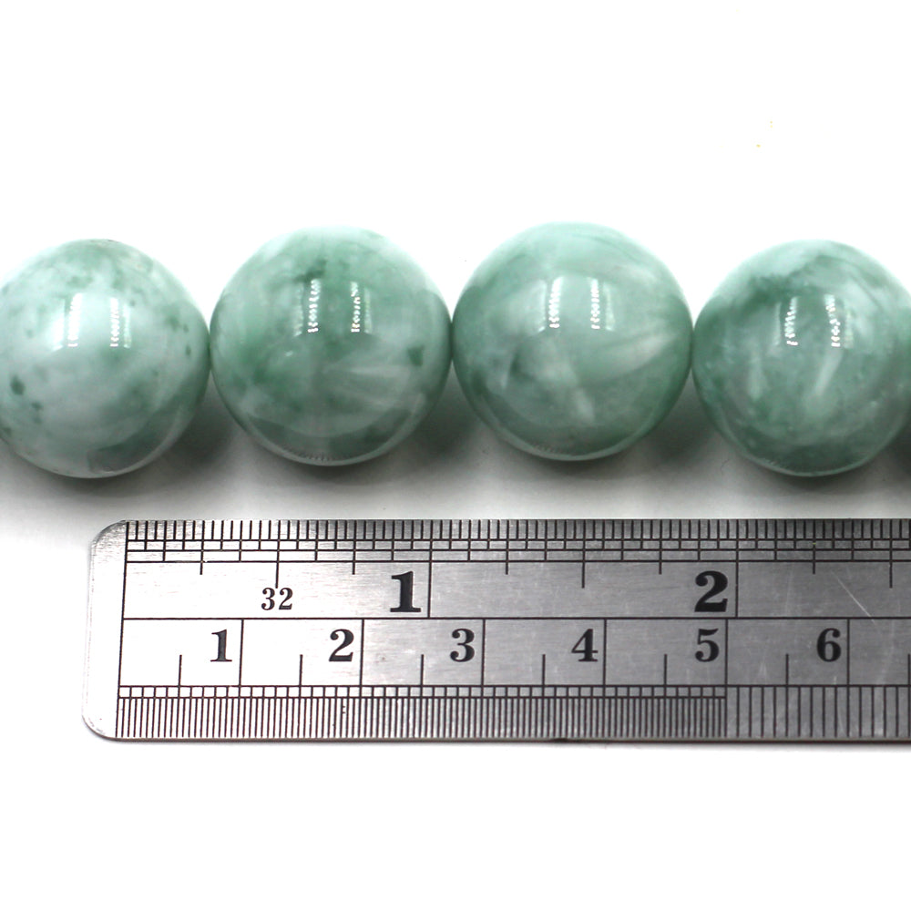 9-10MM Green Moonstone Gemstone Grade AA Round Loose Beads 15.5 inch F –  DayBeads