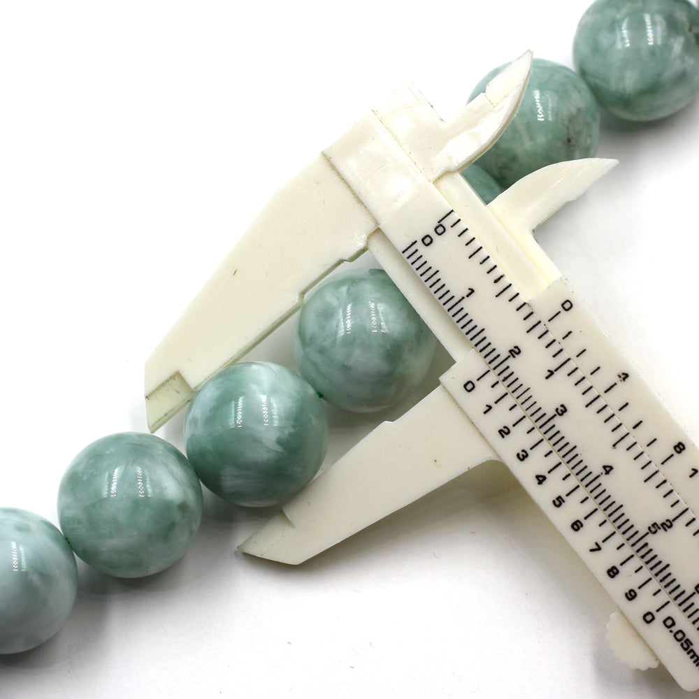 Bead World - Rare Green Moonstone Beads