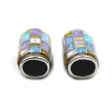 (IC014) Opal And Shell Inlay Cones