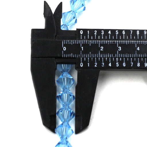 10mm Bicone Aquamarine Swarovski Crystal