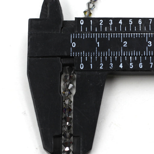 4mm Bicone Volcano AB Swarovski Crystal