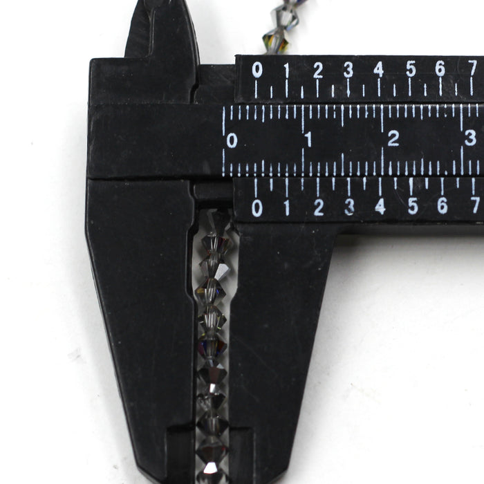 4mm Bicone Volcano AB Swarovski Crystal