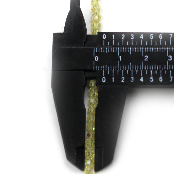 4mm Round Jonquil AB Swarovski Crystal