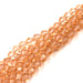 6mm Round Lt. Peach Swarovski Crystal