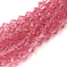 8mm Bicone Light Rose Swarovski Crystal