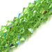 8mm Bicone Peridot AB Swarovski Crystal