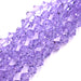 8mm Bicone Violet Swarovski Crystal