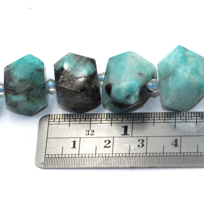 (AMA-011) Large Amazonite Nugget Beads