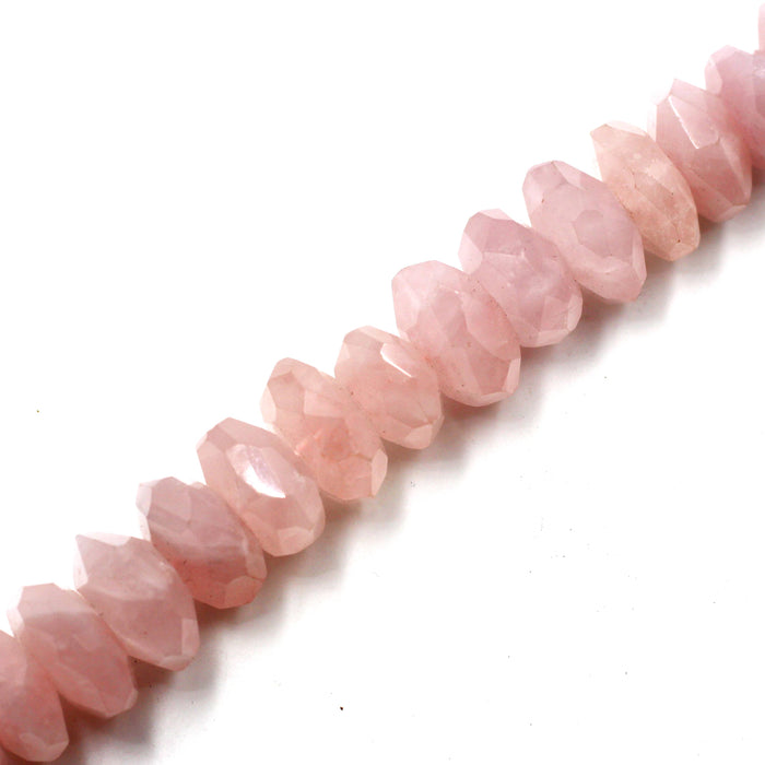 (qtz069) Simple Faceted Rose Quartz