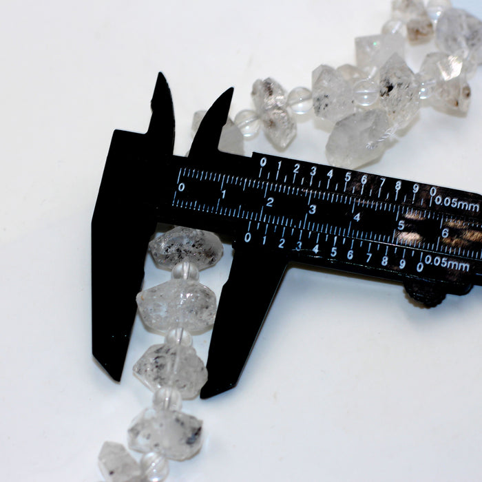 (hcrys002)  Herkimer type double terminated Quartz Crystals