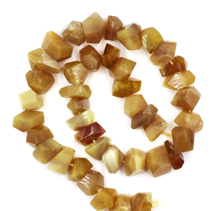 (opal004) Golden Honey Opal Beads