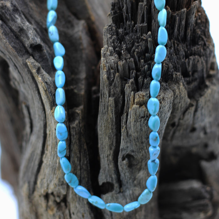 Blue Turquoise nugget strands