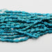 Blue Turquoise nugget strands