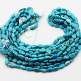 Blue Turquoise nugget strands
