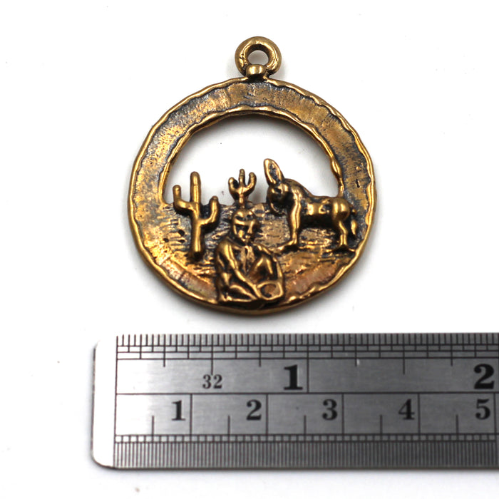 (bzp380) Desert Scene Charm