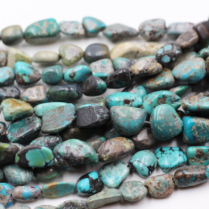 (turq029) Assorted Turquoise Nuggets