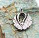 SPN 003 heavy silver pendant