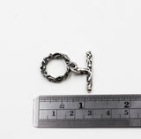 (STG-121) Sterling Silver Toggle Clasps