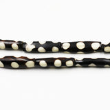 (African013) African Bone Batik Beads
