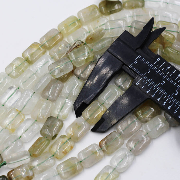 qtz114.   Green Quartz rectangle pillows