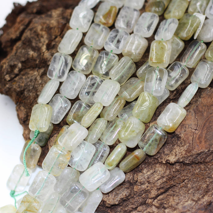 qtz114.   Green Quartz rectangle pillows