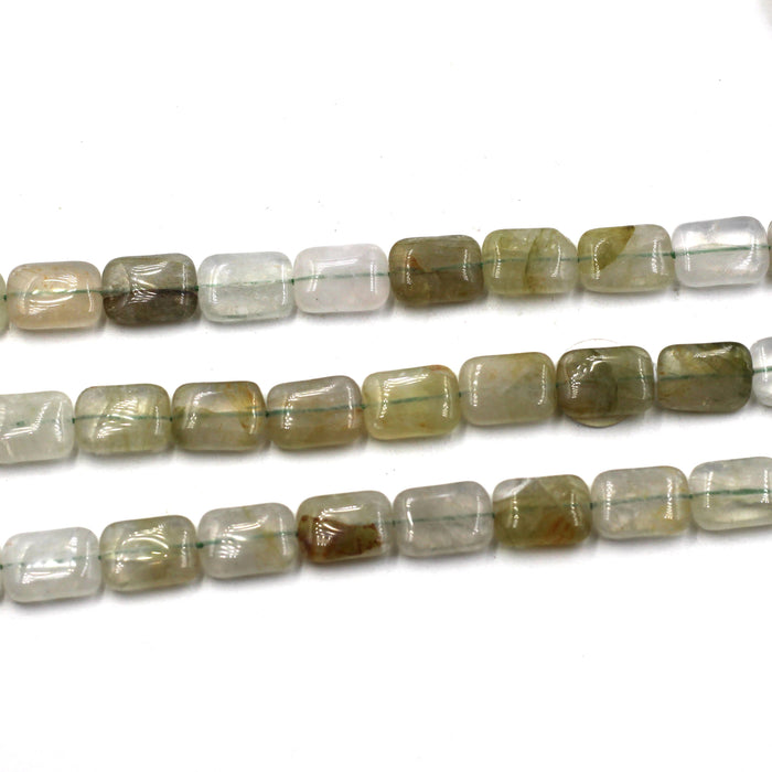 qtz114.   Green Quartz rectangle pillows