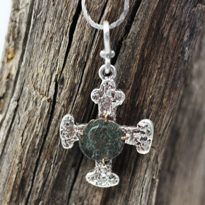Ancient Roman Empire Coin Pendant.