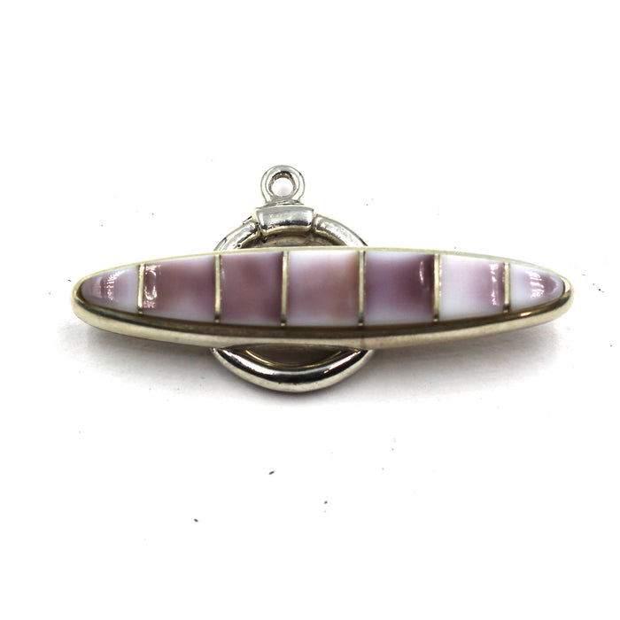 (ITG-185) Purple Shell Inlay Toggle