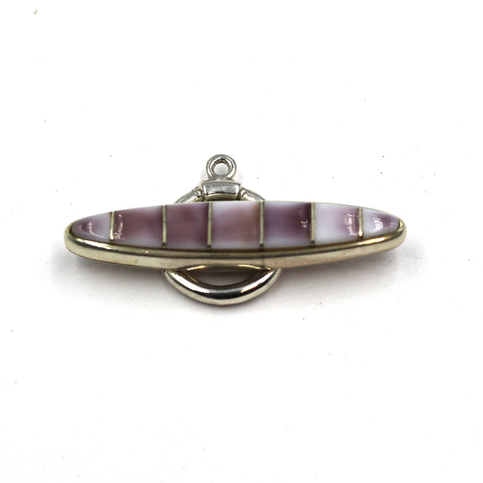 (ITG-185) Purple Shell Inlay Toggle