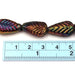 Iris Molded Leaf Beads