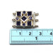 3 Strand Iolite Box Clasp