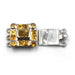 3 Strand Citrine Box Clasp