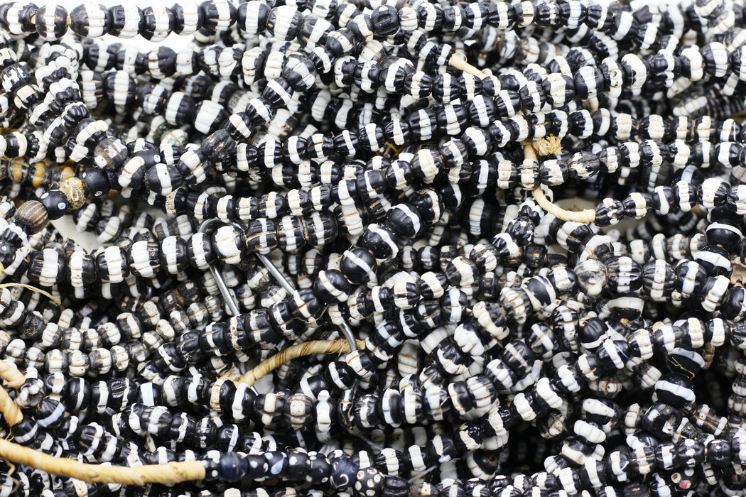 Old African Trade Beads (Dog teeth Beads)