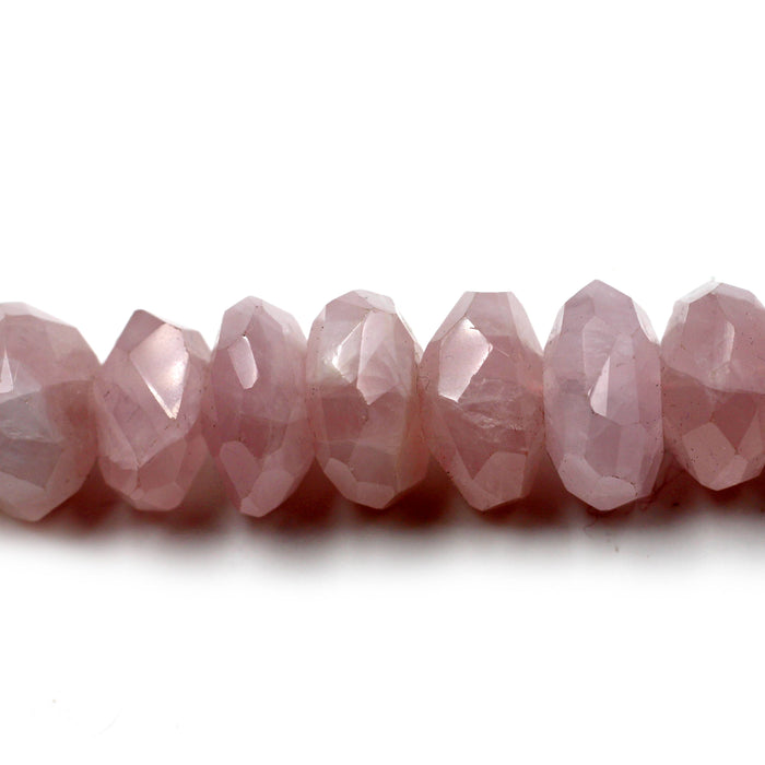 (qtz069) Simple Faceted Rose Quartz