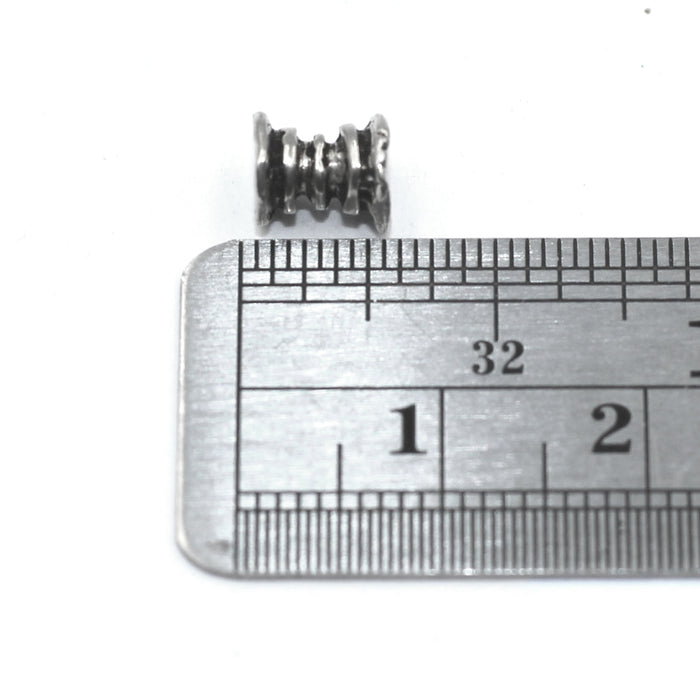 (SB-001) Sterling Silver Freeform Bead