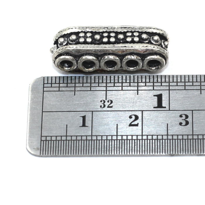 (SF-031) 5 Hole Sterling Spacer Bar