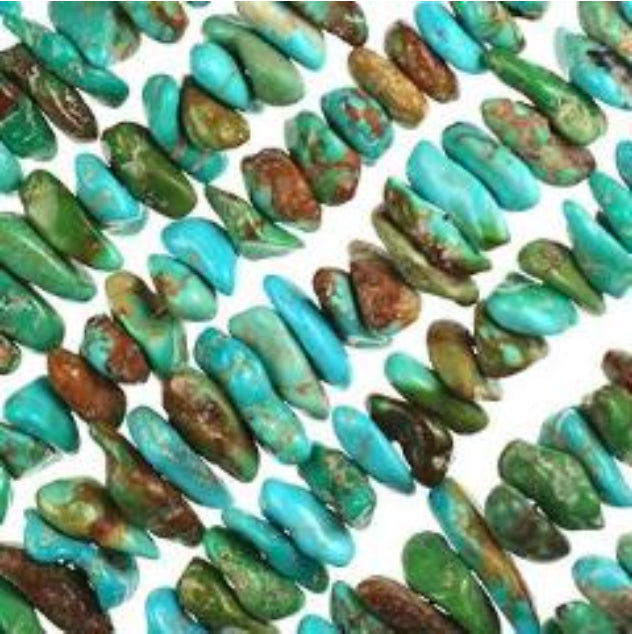 (turq027) 14x4mm Turquoise