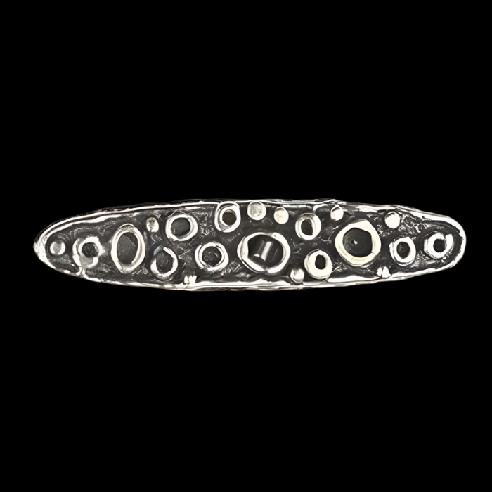 (STG-009) Decorative Sterling Silver Toggle