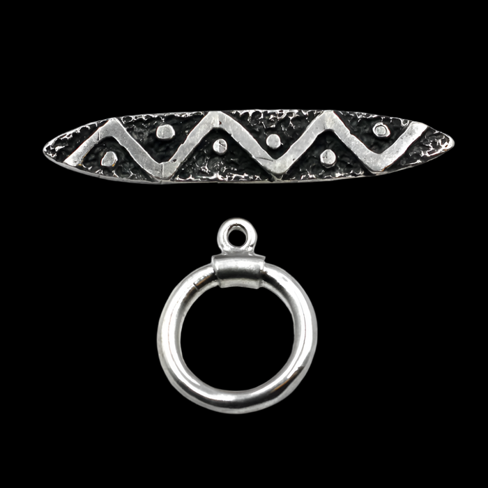 (STG-019) Sterling Silver Toggle