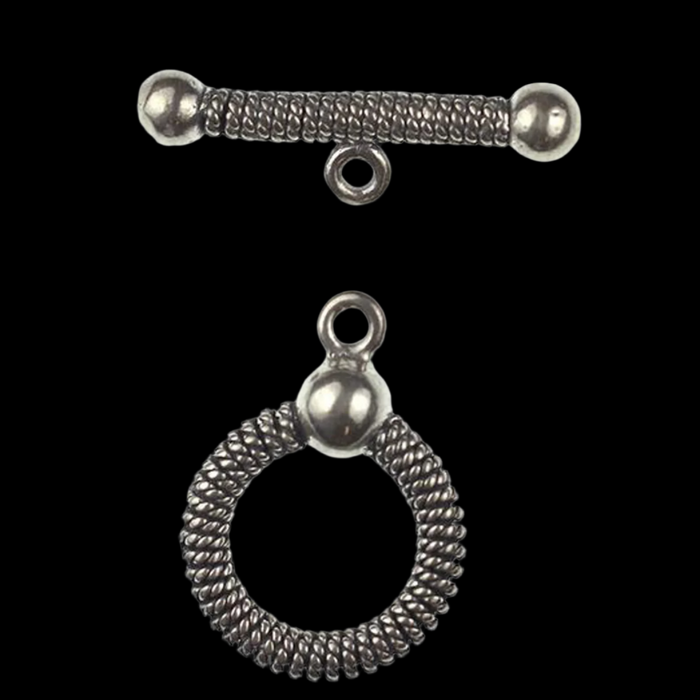 (STG-028) Sterling Toggle Set