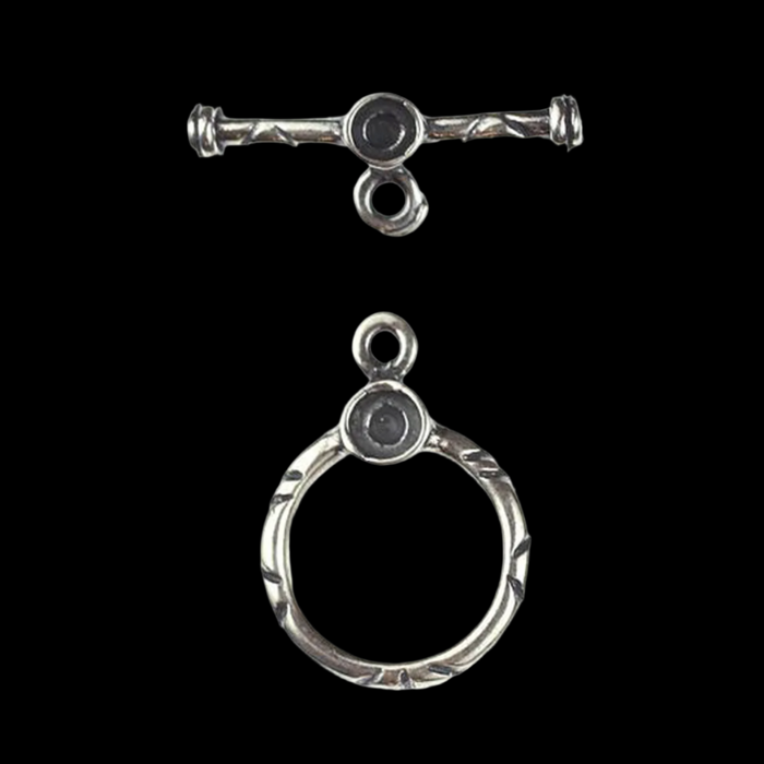 (STG-043) Sterling Toggle Set