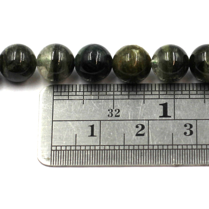 (TOUR-009) 8mm Round Green Tourmaline