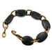 River Rock & Bronze Bracelet
